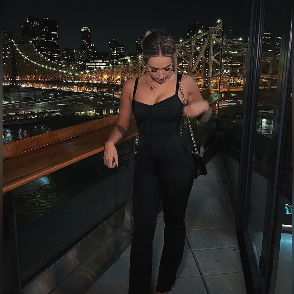 SKIMS GLAM CATSUIT- ONYX